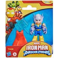 Marvel Iron Man e i suoi fantastici amici: action figure di Thor con accessori - Hasbro