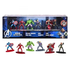 Marvel: Metalfigs Nano Avengers, set di figure in metallo da 6 pezzi - Simba Toys immagine 2