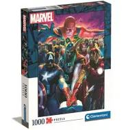 Marvel: Puzzle da 1000 pezzi con immagine di gruppo degli Avengers - Clementoni