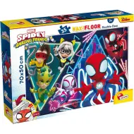 Marvel Spidey 2 in 1 maxi puzzle da 35 pezzi e album da colorare 70x50cm - Lisciani