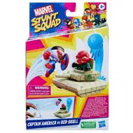 Marvel Stunt Squad: Capitan America vs. Teschio Rosso set di lancio - Hasbro