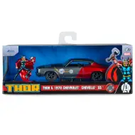 Marvel Thor figura e modello di auto 1970 Chevrolet Chevelle SS 1/32 - Simba Toys