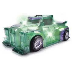 Marvel: Veicolo del personaggio Light Hero Hulk con effetti luminosi e sonori - Jada Toys immagine 3