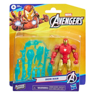 Marvel Vendicatori Action Verse Figura di Iron Man – Hasbro