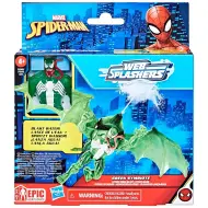 Marvel: Web Splashers - Set Hydro Wing Blast Simbionte Verde - Hasbro