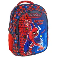 Marvel: Zaino scolastico a tre scomparti di Spider-Man, zaino 32x18x43cm