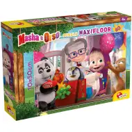 Masha e Orso festa a sorpresa puzzle maxi da pavimento 60 pezzi 70x50 cm - Lisciani