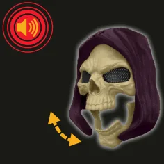 Masters of the Universe: I difensori delluniverso - Maschera luminosa e sonora di Skeletor dal volto scheletrico - Mattel immagine 3