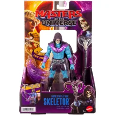 Masters of the Universe: i difensori delluniverso - Skeletor dal volto scheletrico, action figure con accessori - Mattel