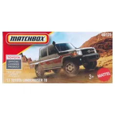 Matchbox 17 Toyota Land Cruiser 78 – modellino in scala 1:64 – Mattel