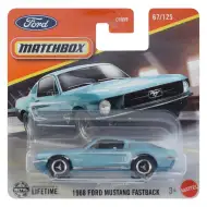 Matchbox: 1968 Ford Mustang Fastback modellino 1/64 - Mattel