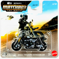 Matchbox A Film: 2024 Triumph Scrambler moto in scala 1:64 - Mattel