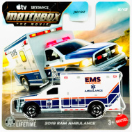 Matchbox A Film: Ambulanza RAM 2019 macchinina 1/64 - Mattel