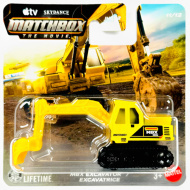 Matchbox A Film: Escavatore, macchinina in scala 1/64 - Mattel