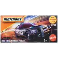 Matchbox: Auto giocattolo Dodge Charger Pursuit 2023 in scatola di cartone 1/64 - Mattel