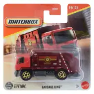 Matchbox: Garbage King camioncino rosso 1/64 - Mattel