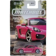 Matchbox Iconica Porsche Cayman macchinina rosa 1/64 – Mattel