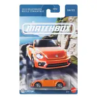 Matchbox: Iconica auto giocattolo 2019 Volkswagen Beetle Cabriolet in scala 1/64 - Mattel