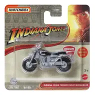 Matchbox: Indiana Jones Ducati Scrambler 1/64 macchinina - Mattel