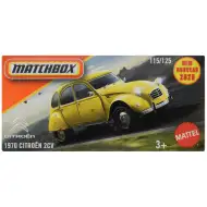 Matchbox: Macchinina Citroën 2CV 1970 in scatola di cartone 1/64 - Mattel