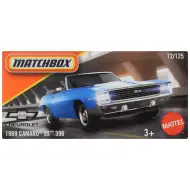 Matchbox: Modellino di auto Chevrolet Camaro SS 396 del 1969 in scatola di cartone 1/64 - Mattel