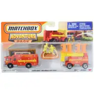 Matchbox: Set Hazard Squad con rimorchio 1/64 - Mattel