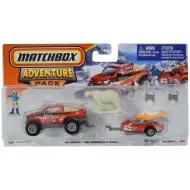 Matchbox: Set Snow Thrasher con rimorchio 1/64 - Mattel