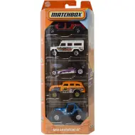Matchbox: Set di 5 macchinine MBX Adventure IV - Mattel