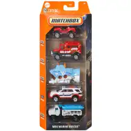 Matchbox: Set di 5 veicoli MBX Marine Rescue - Mattel