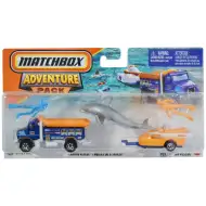 Matchbox: Set di auto giocattolo Rapids Rescue con rimorchio 1/64 - Mattel