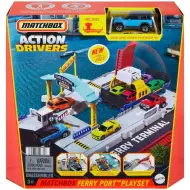 Matchbox: Set di gioco Porto dei traghetti con macchinina - Mattel