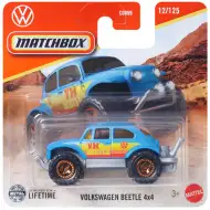 Matchbox: Volkswagen Beetle 4x4 macchinina blu 1/64 - Mattel