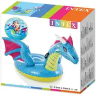 Materasso cavalcabile a forma di drago 201x191cm - Intex