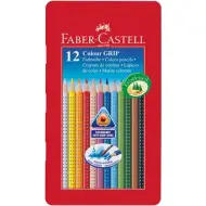 Matite colorate set da 12 pezzi in scatola di metallo - Faber-Castell