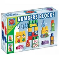 Maxi Blocks cubi da contare con figure - D-Toys