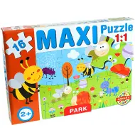 Maxi puzzle con gli animali del prato - D-Toys
