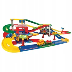 Mega garage pista con macchinine 9,1m - Wader immagine 2