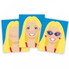 Melissa & Doug: Crea un volto set creativo con adesivi immagine 3