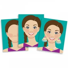 Melissa & Doug: Crea un volto set creativo con adesivi immagine 4