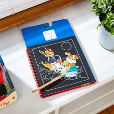 Melissa & Doug: Gioco creativo con graffi darte di Chase della Paw Patrol immagine 3