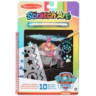 Melissa &amp; Doug: Gioco creativo con graffi dimmagine di Skye della Paw Patrol