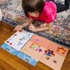 Melissa & Doug: Libro di adesivi riutilizzabili Azúrkék immagine 3