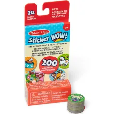 Melissa & Doug: Mini Sticker Wow! - Animali - Spin Master