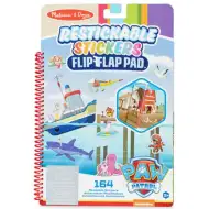 Melissa &amp; Doug: Paw Patrol Baia dellAvventura album di adesivi riutilizzabili