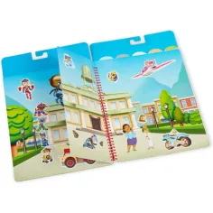 Melissa & Doug: Paw Patrol Baia dellAvventura album di adesivi riutilizzabili immagine 3