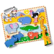 Melissa &amp; Doug: Puzzle di animali - Safari - Spin Master