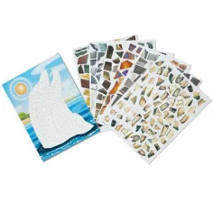 Melissa & Doug: Quaderno di adesivi a mosaico delloceano immagine 3