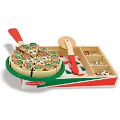 Melissa & Doug: Set da gioco Pizza Party in legno - Spin Master immagine 2