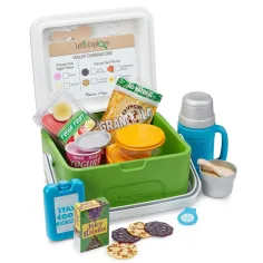 Melissa & Doug: Set da gioco con borsa frigo, cibi e accessori immagine 2