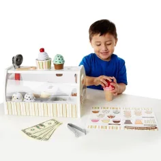 Melissa&Doug: Set di gioco gelateria in legno - Spin Master immagine 2